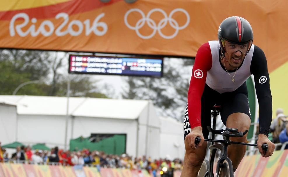 Il 35enne svizzero è al secondo oro olimpico della specialità dopo quello di Pechino 2008. Reuters
